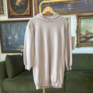 GAP Kids Tan Hoodie Dress